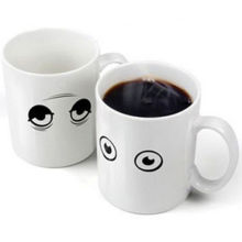 11oz Sublimation Glazed Color Change Ceramic Mug Manufacture/White color Coffee Cups made in china
